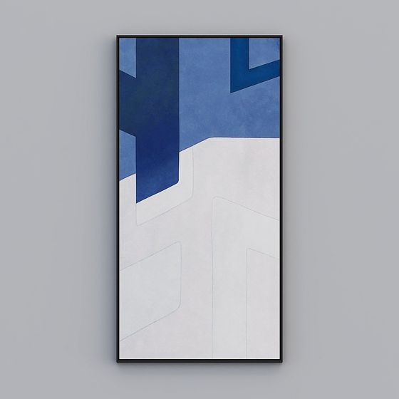 Abstract Geometric Art 3D model