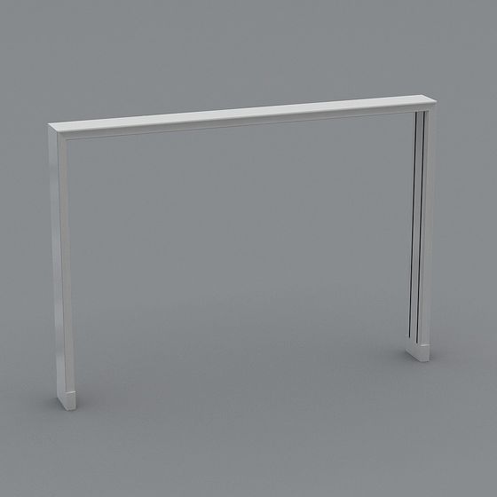 City Window 3D model for Contemporary Interiors