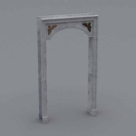Stunning Marble Arch 3D model for Creative Projects
