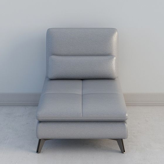 Stylish Urban Leisure Chair 3D model for Modern Spaces
