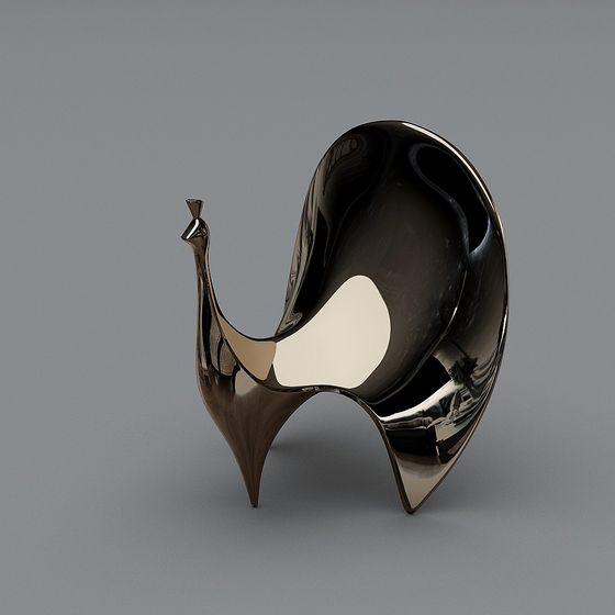 Futuristic Wings 3D model