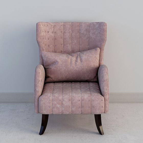 Vintage Sofa 3D Model for Modern Interiors