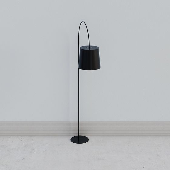 Minimalist Floor Lamp 3D model
