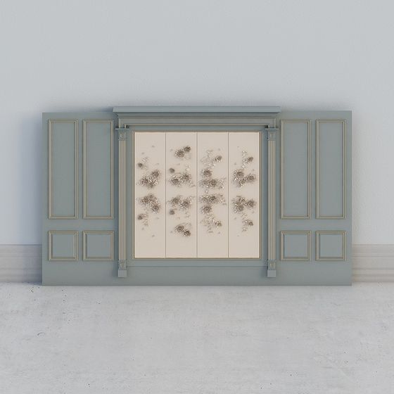 Elegant Panel 3D model for Modern Design