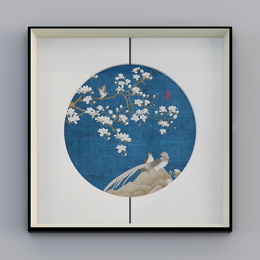 Moderne Elster Augenbrauen Dekorationsmalerei für Restaurant, Esszimmer, hängendes Gemälde, Wohnzimmer Wandmalerei, Elster Den mebclz-yf-bpp-5