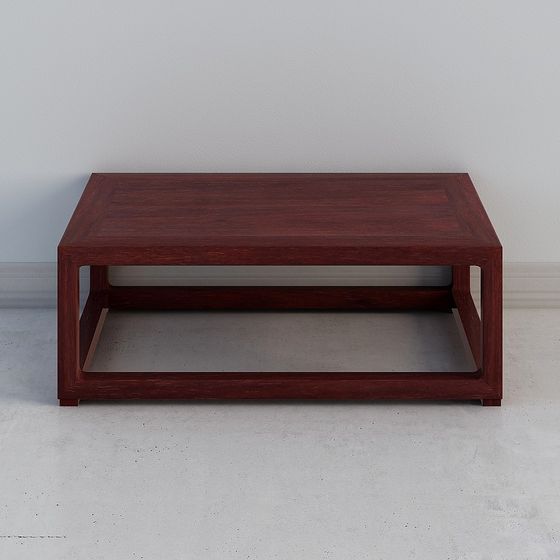 Urban Wooden Coffee Table 3D model
