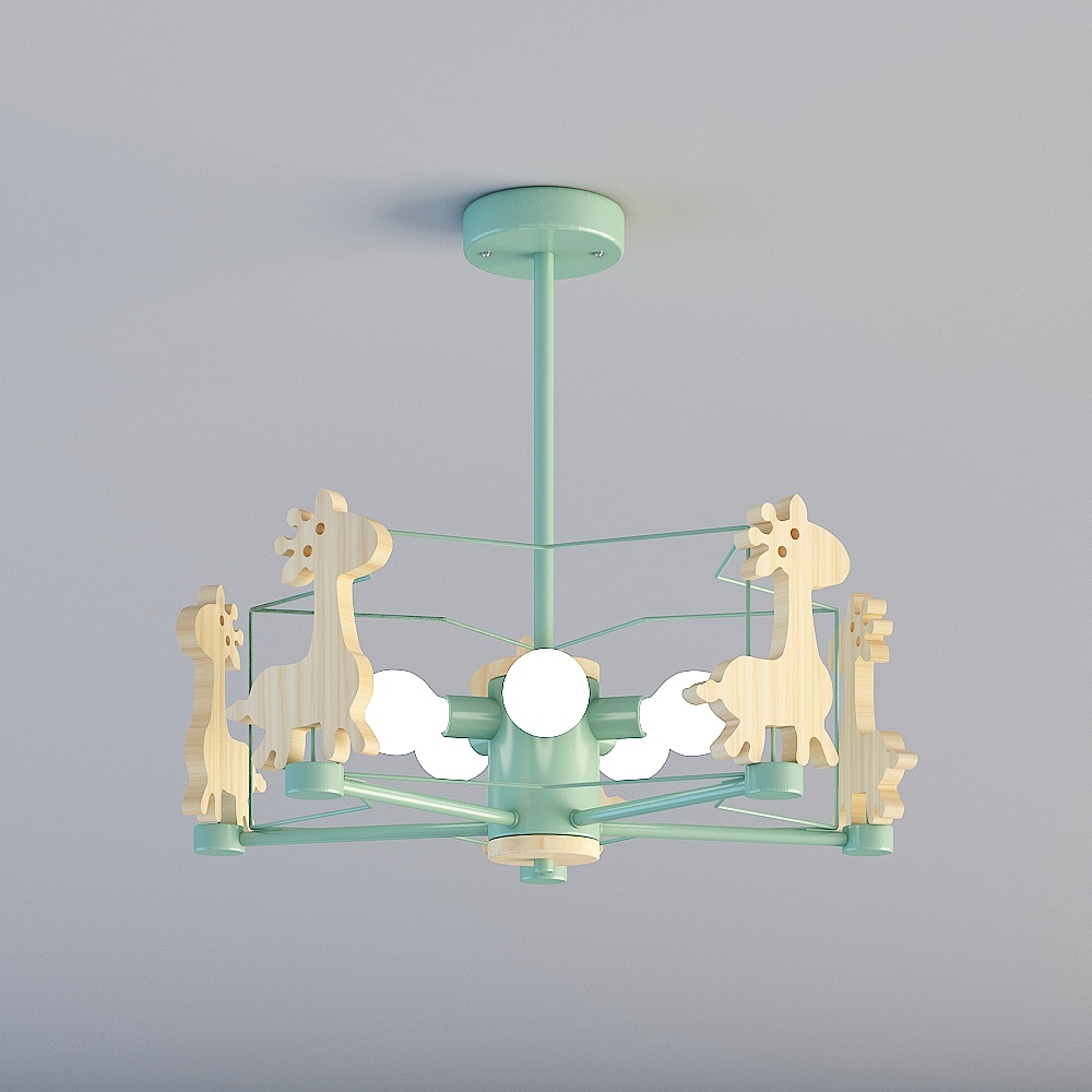 Jungle Explorer Pendant Light 3D model
