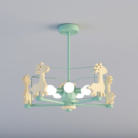 Jungle Explorer Pendant Light 3D model