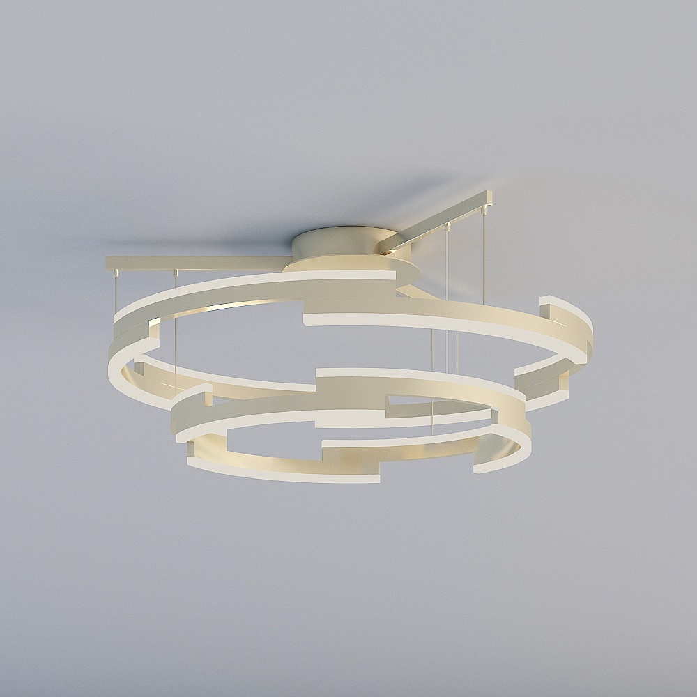 Creative personality chandelier Nordic style lamp living room mo