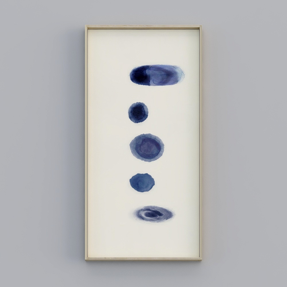 Dipinto Decorativo per Bordo in Legno Massello con Tema Domestico