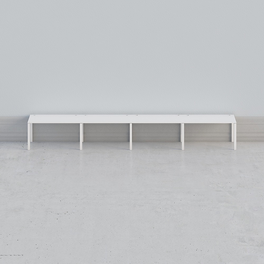 30 unilateral four-person table office desk