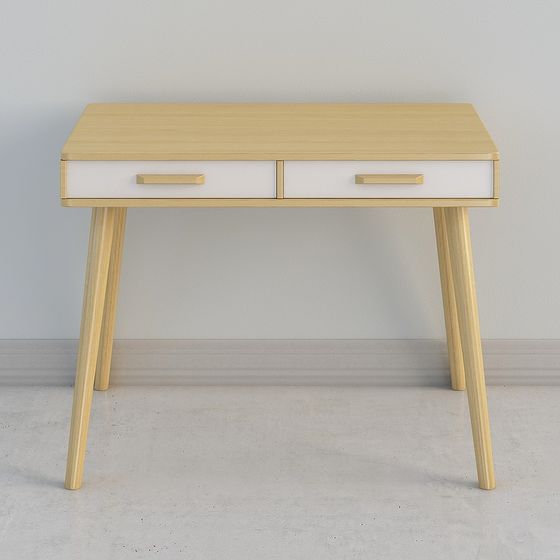 Mid-Century Modern Desk 3D model