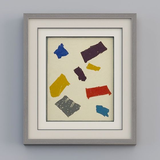 Stunning Abstract 3D Painting Model