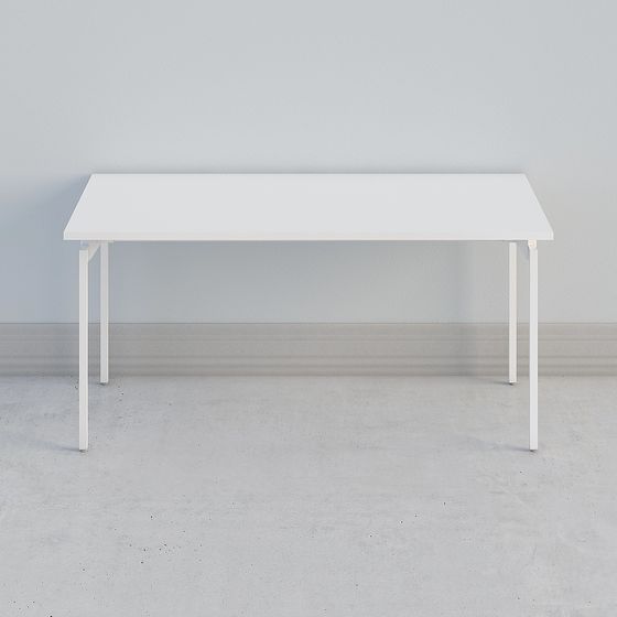 Minimalist Office Desk 3D model