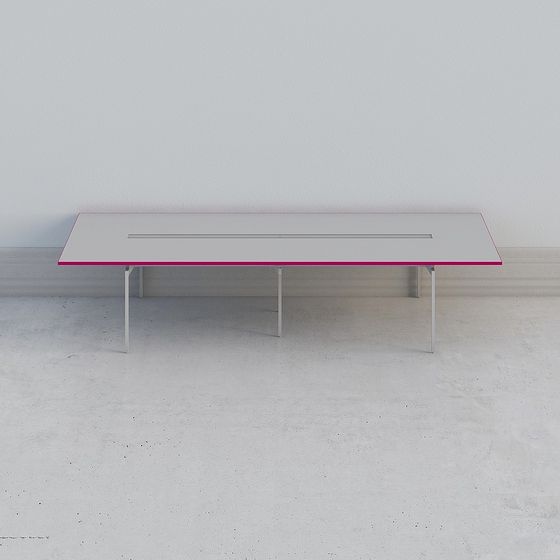 Minimalist Conference Table 3D model