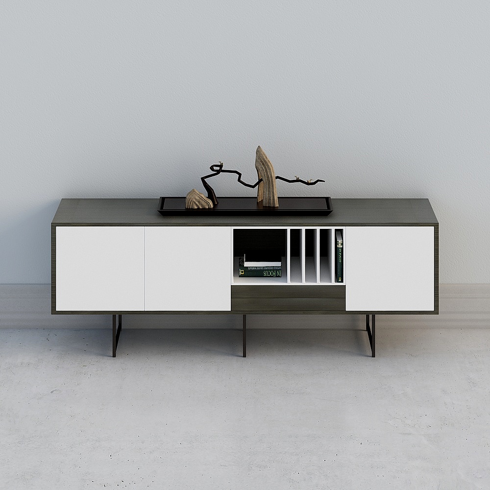 Urban Elegance Media Console 3D model