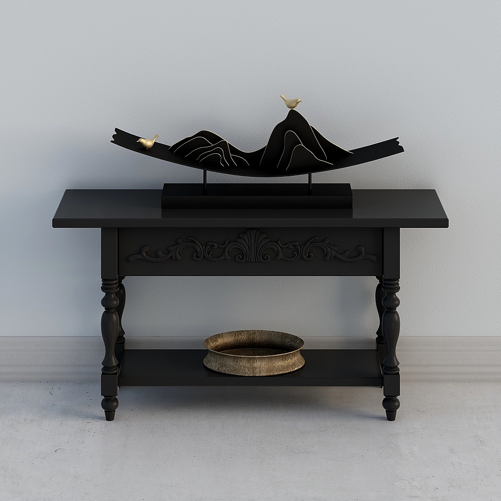 Mountain Table 3D model – Unique Design and Craftsmanship