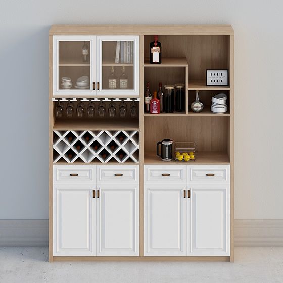 Cozy Corner Cabinet 3D model