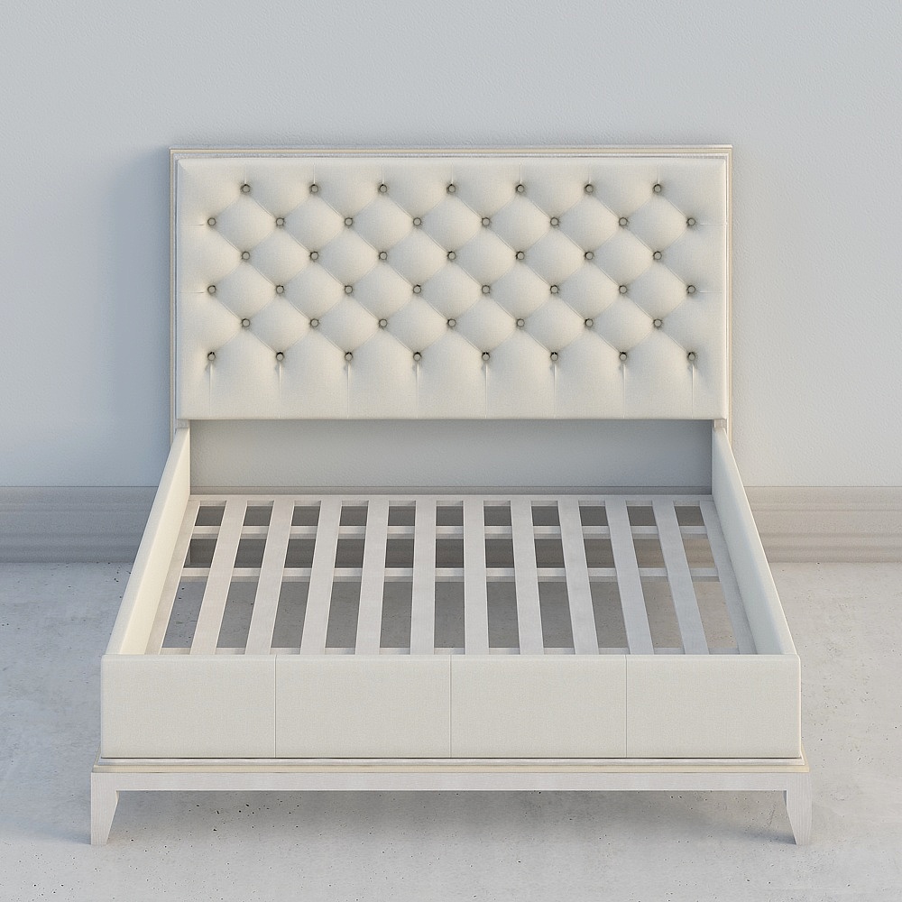 Ring American modern simple light luxury double bed 644290