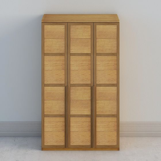 WM-YG04B-3D Armoire trois portes