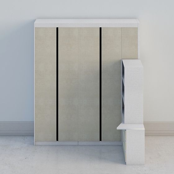 Urban Window Cabinet 3D model