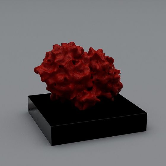 Virus Particle 3D model