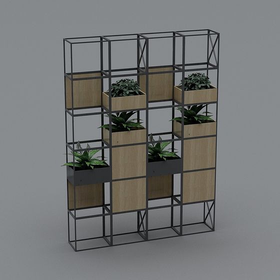 Urban Oasis Screen 3D model