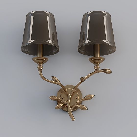Elegant Wall Lamp 3D model for Contemporary Spaces