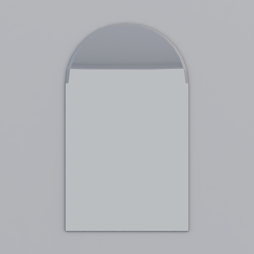 Arched Window 3D model