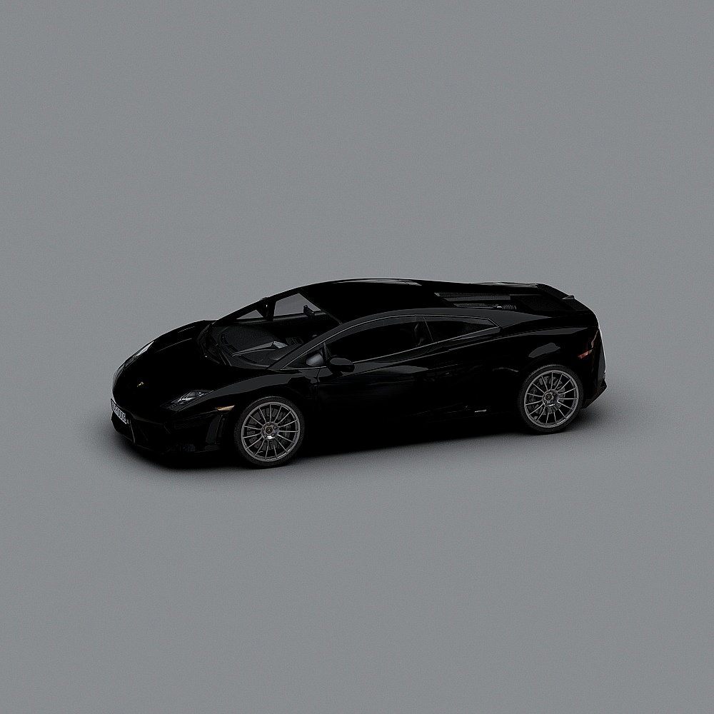Sleek Lamborghini Sports Car 3D model