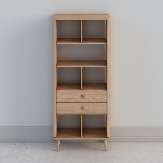 Urban Elegance Bookshelf 3D model