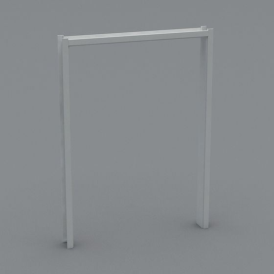 Minimalist Hanger 3D model for Contemporary Interiors