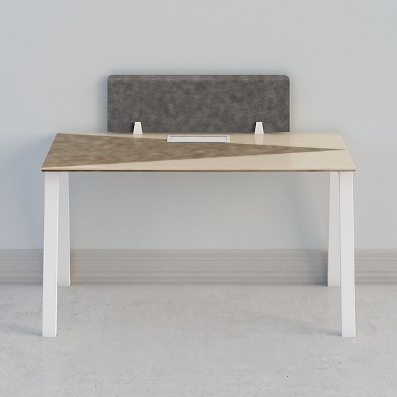 Urban Workspace Desk 3D model for Creative Projects