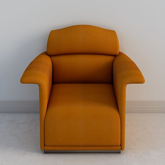 Cozy Comfort 3D model Chair