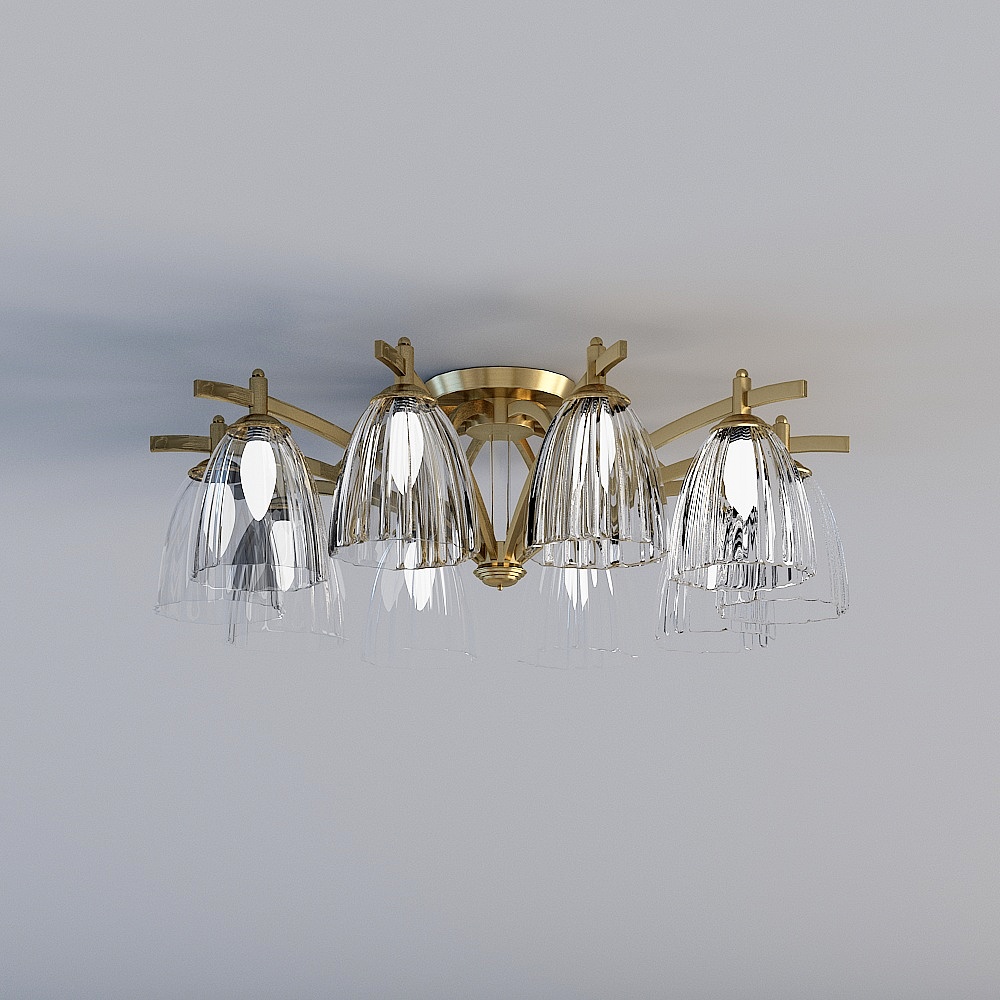 โคมไฟเพดานทองแดงทั้งหมดหมี MC1001