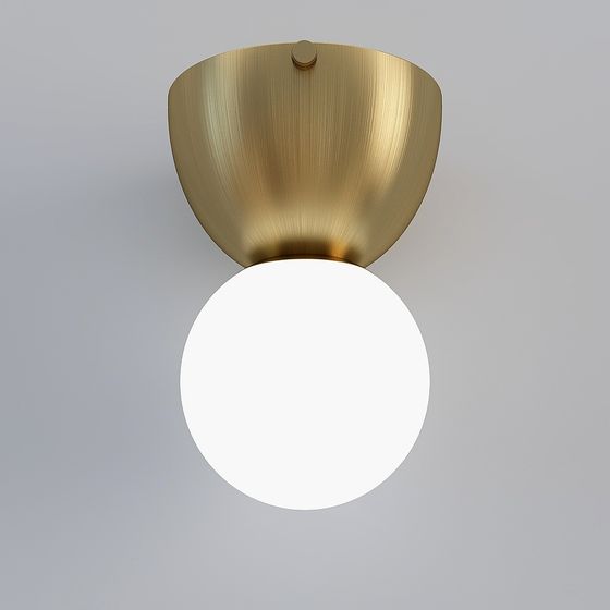 Stylish Wall Lamp 3D Model for Home Decor