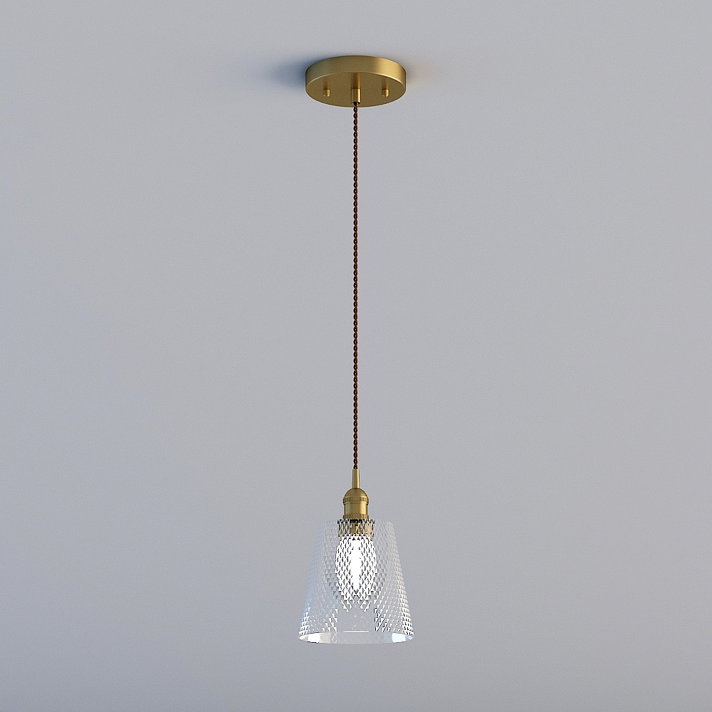 ベアライツ銅製ミールシャンデリア AD9929