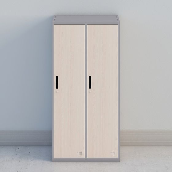 Stylish Storage Cabinet 3D model for Modern Interiors