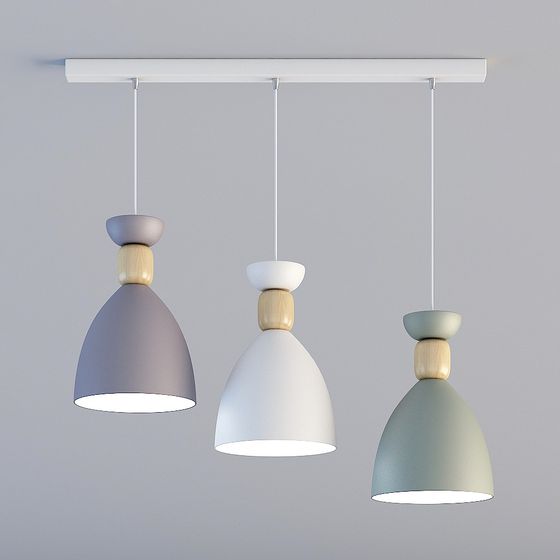 Trinity Pendant Light 3D model