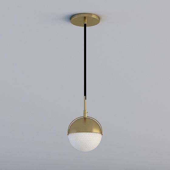 Lustre repas en cuivre tout ours CD2215