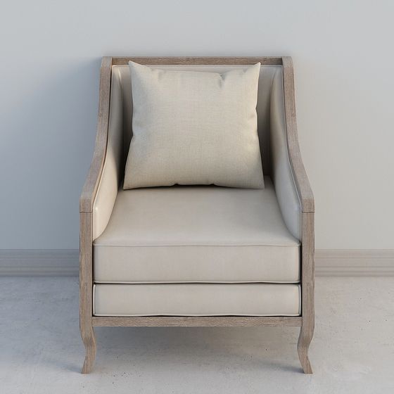 Cozy Corner Chair 3D model