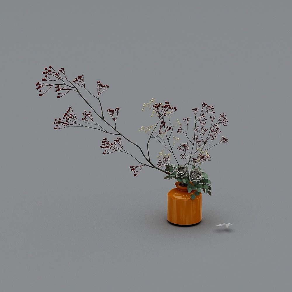 Autumn Vase 3D Model