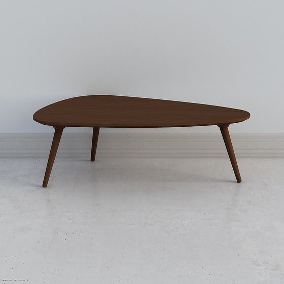 Streamlined Coffee Table 3D model