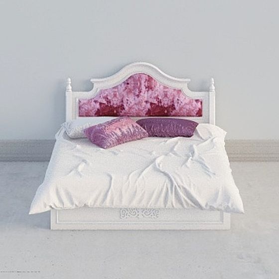 Romantic Retreat 3D Bed Model