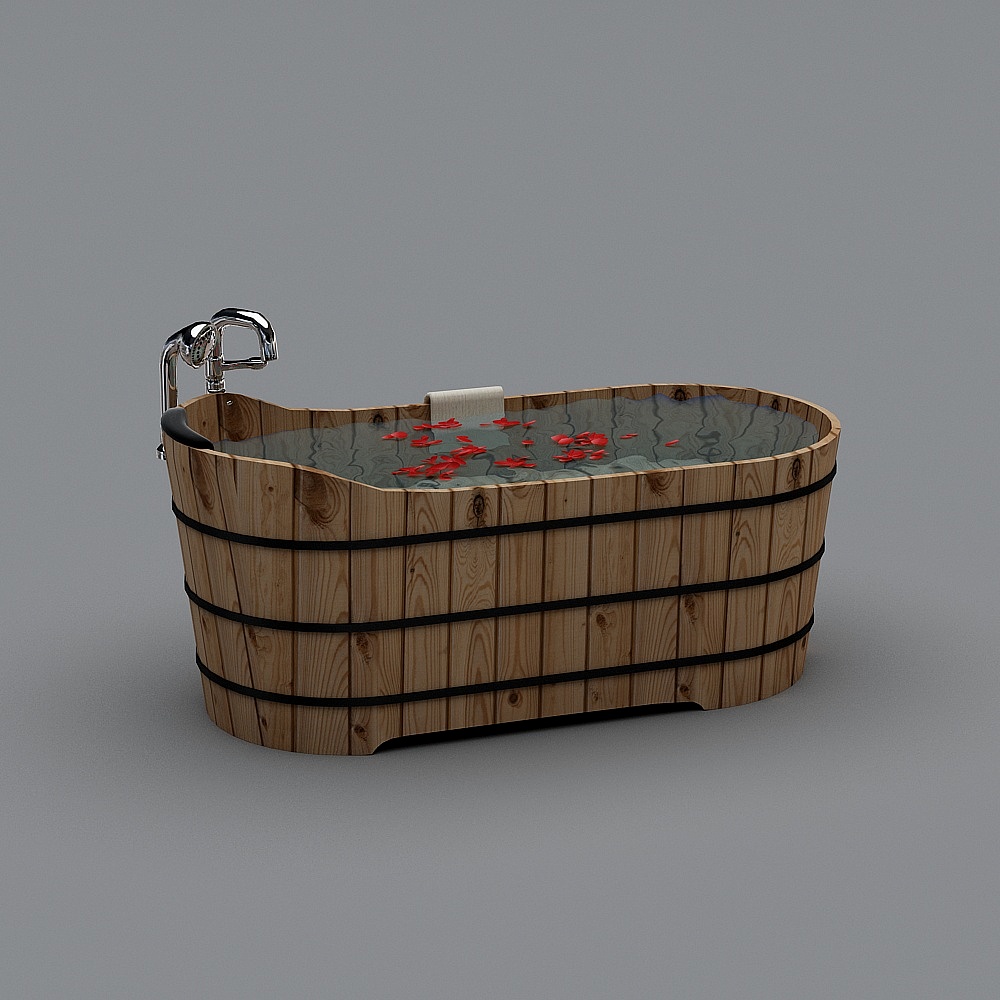 Vasca da Bagno in Legno