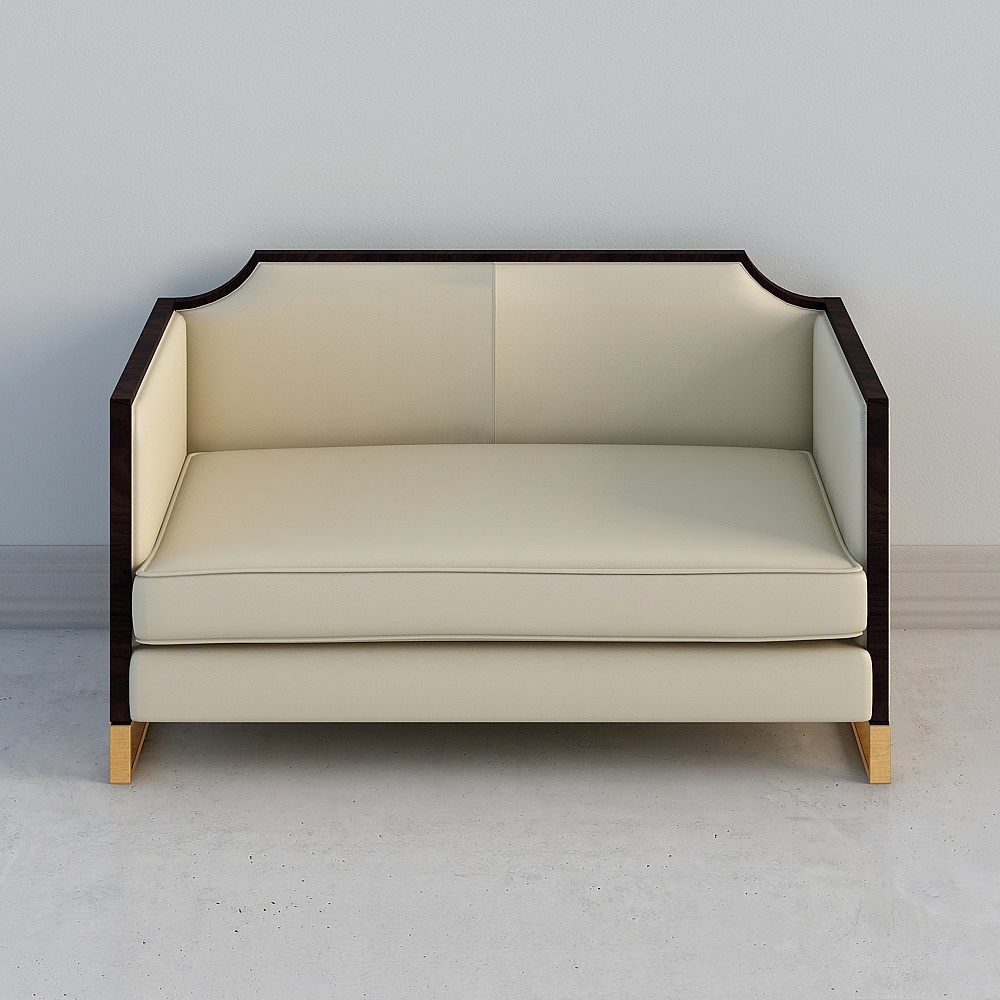 F001-New Medium plus Light Luxury SH-2032a-2 Double Sofa