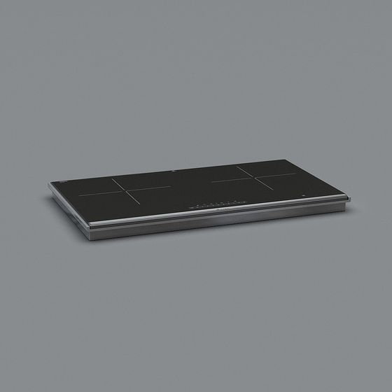 Stylish Induction Cooktop 3D model for Contemporary Spaces