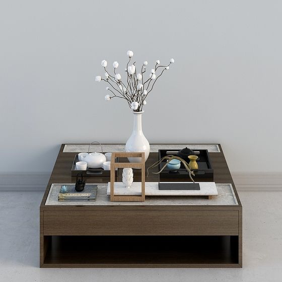 Zen Tea Table 3D model