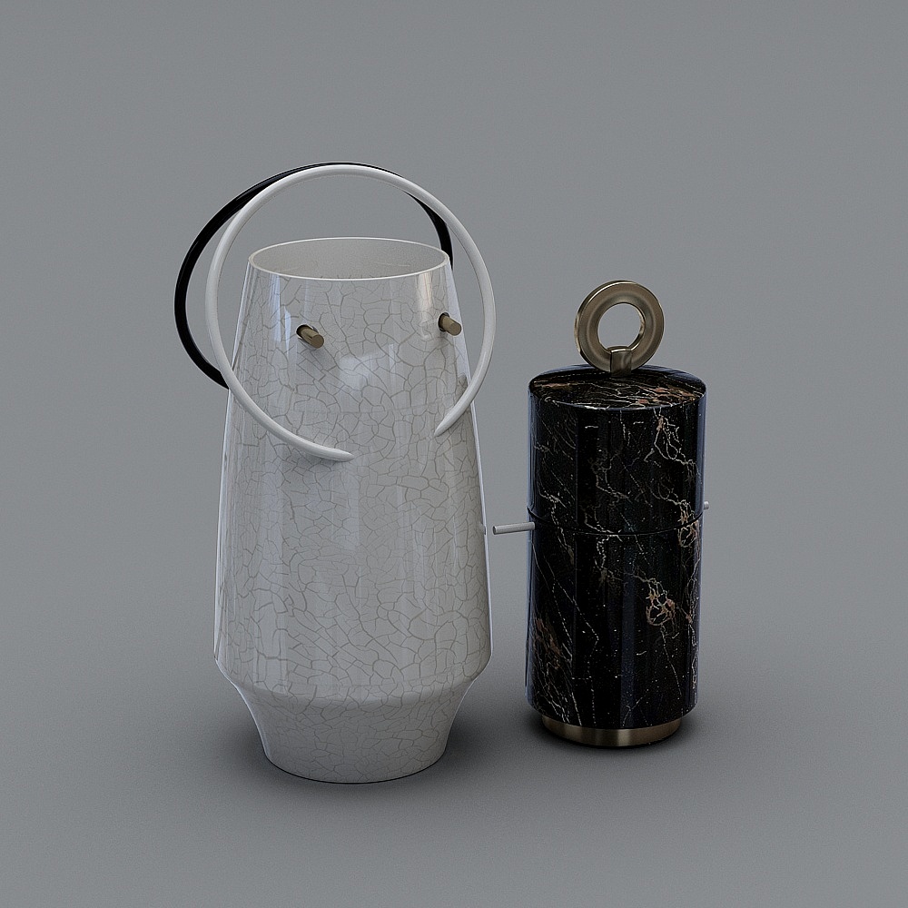 Cracked Elegance 3D model