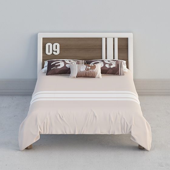 Urban Loft Bed 3D model